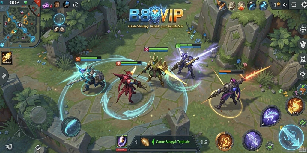 Tampilan gameplay B8VIP yang mendebarkan dan penuh aksi.