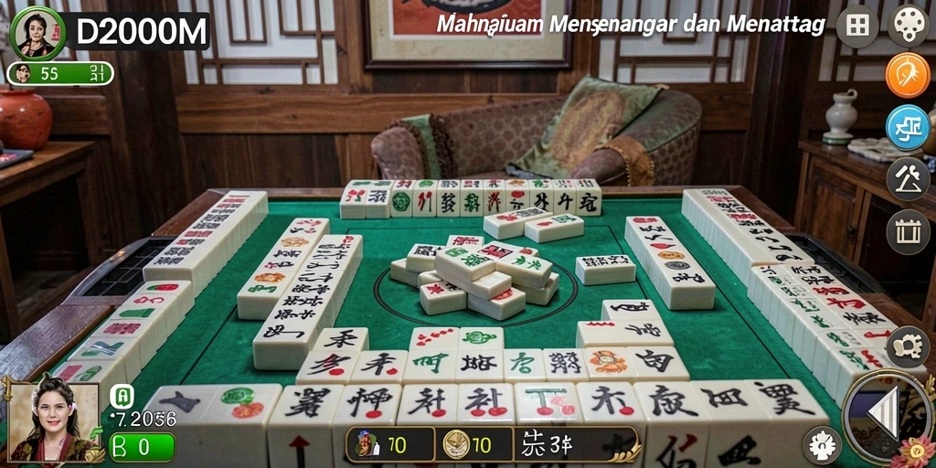 Tampilan gameplay D200M yang menawan dan menantang.