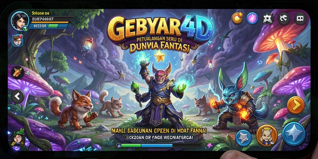 Tangkapan layar GEBYAR4D menunjukkan momen intens petualangan yang seru.