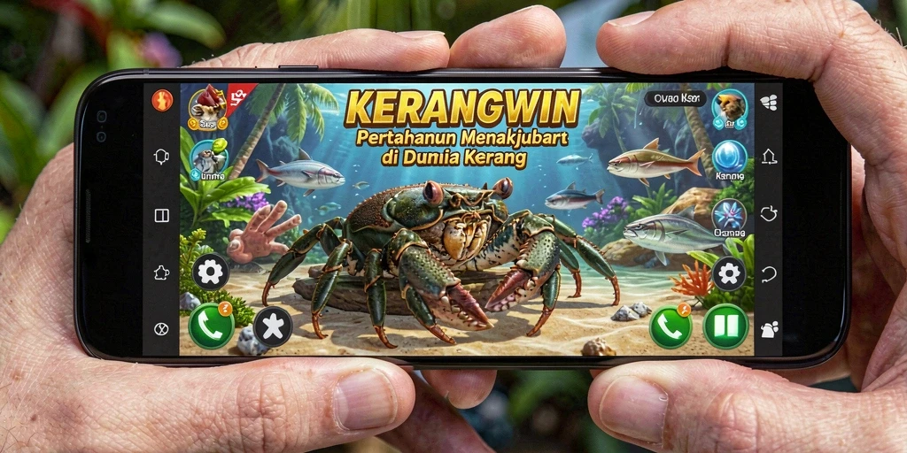 Screenshot menampilkan pertarungan sengit dalam KERANGWIN.