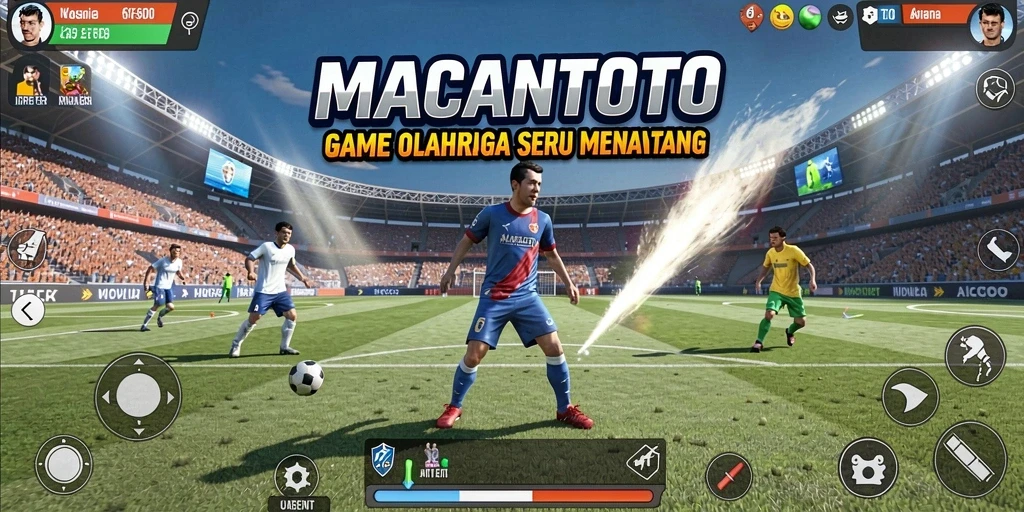 Tampilan gameplay seru dari MACANTOTO yang penuh aksi.