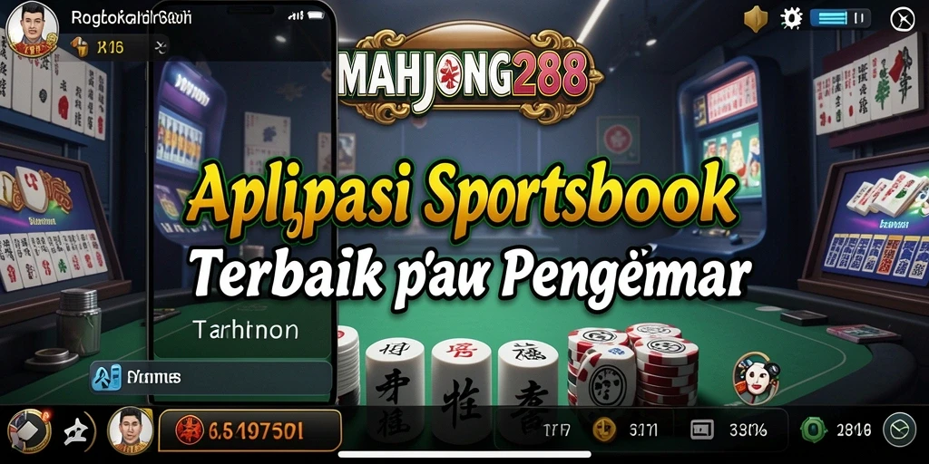 Tampilan menarik dari gameplay taruhan di MAHJONG288.