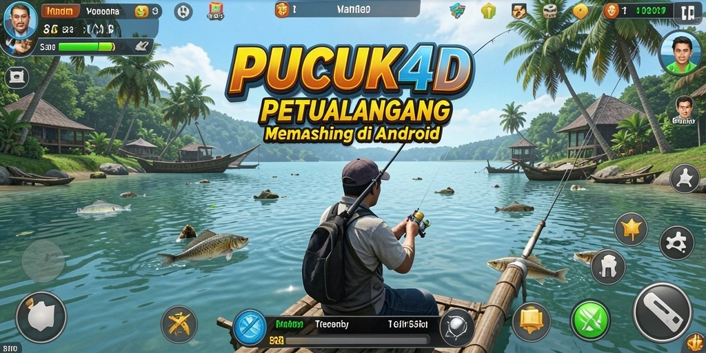 Tangkapan besar dalam permainan memancing PUCUK4D dengan grafik menakjubkan.