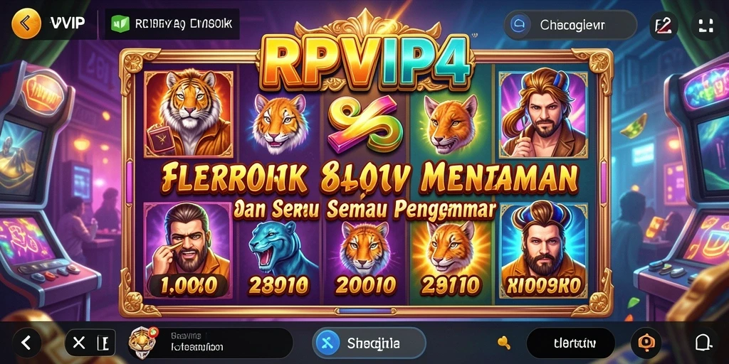 Tampilan gameplay RPVIP4 yang menakjubkan dalam permainan Slot.