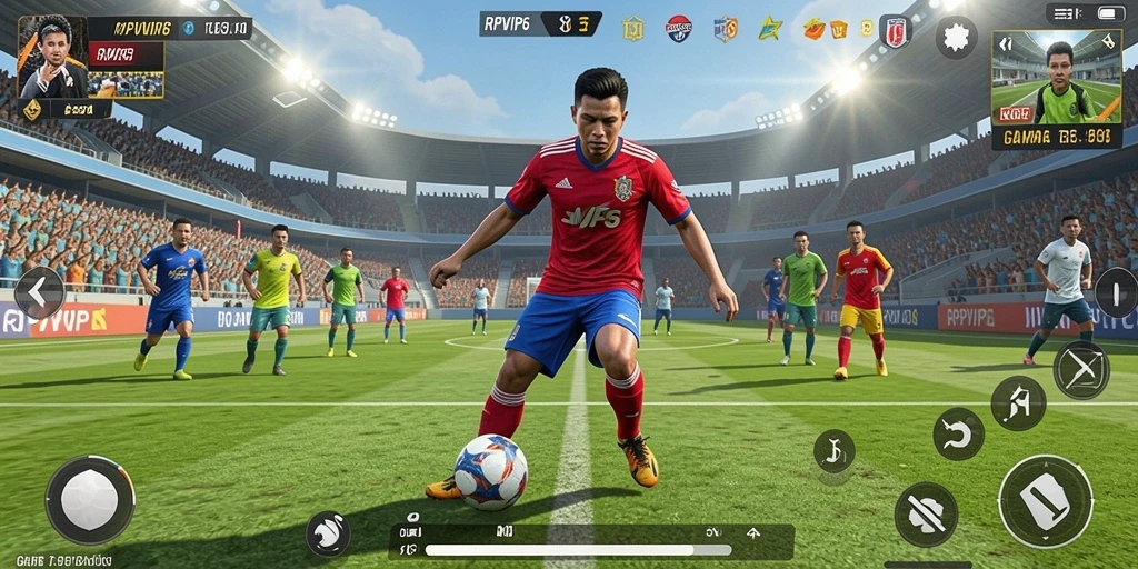 Tampilan menarik dari RPVIP6 yang menampilkan aksi olahraga seru.