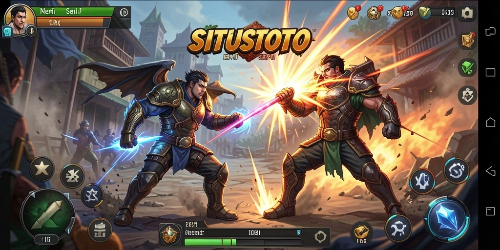 Screenshot kompetisi seru dalam gameplay SITUSTOTO yang menggetarkan.