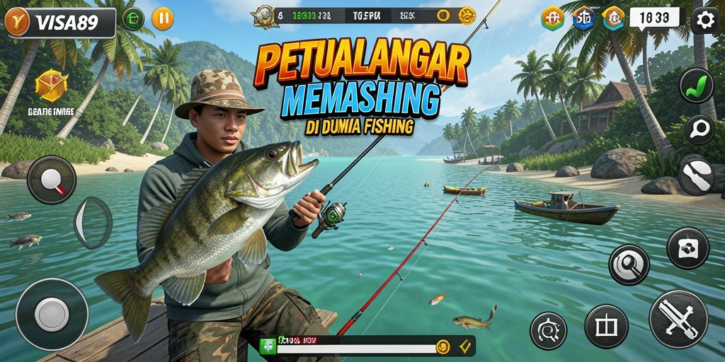 Tangkapan ikan terbesar dalam gameplay seru VISA89.