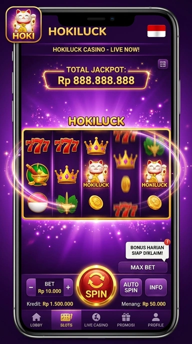 Proses unduh cepat dan aman di aplikasi hokiluck.